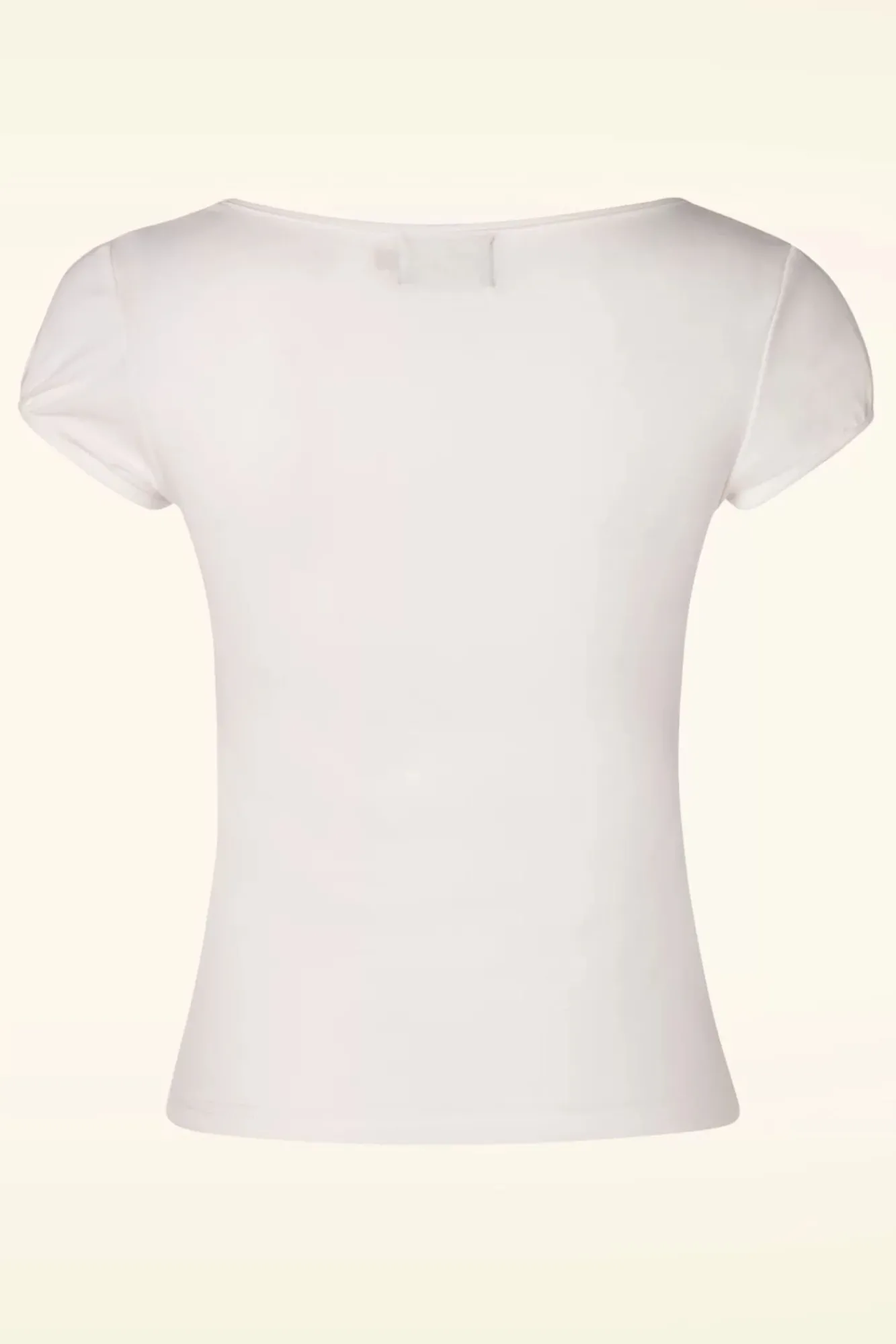 Online Mia Top In Ivoorwit Vrouwen Tops
