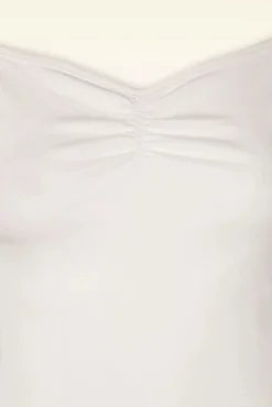 Online Mia Top In Ivoorwit Vrouwen Tops