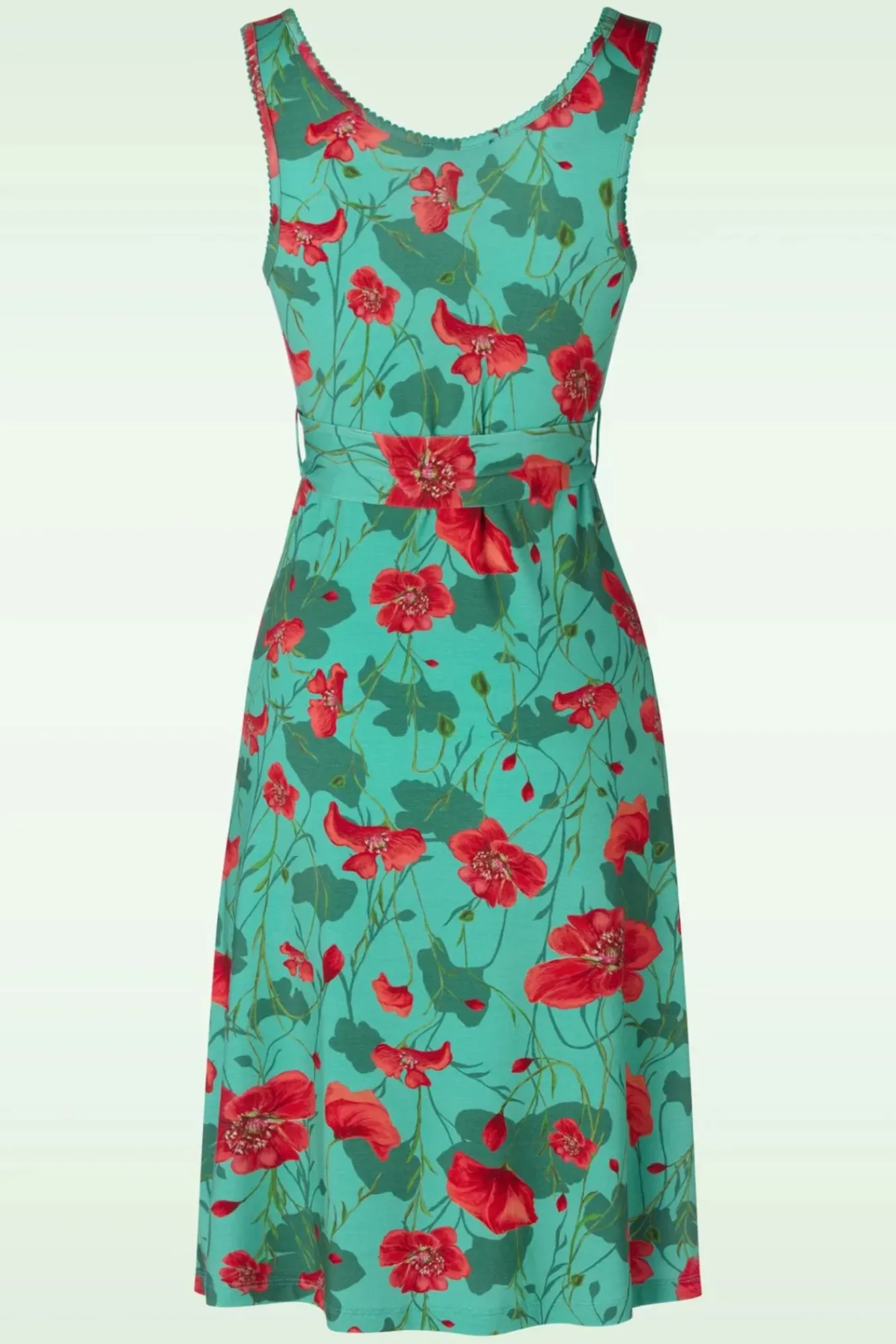 Discount Milly Poppy Jurk In Groen Vrouwen Plus Size Jurken