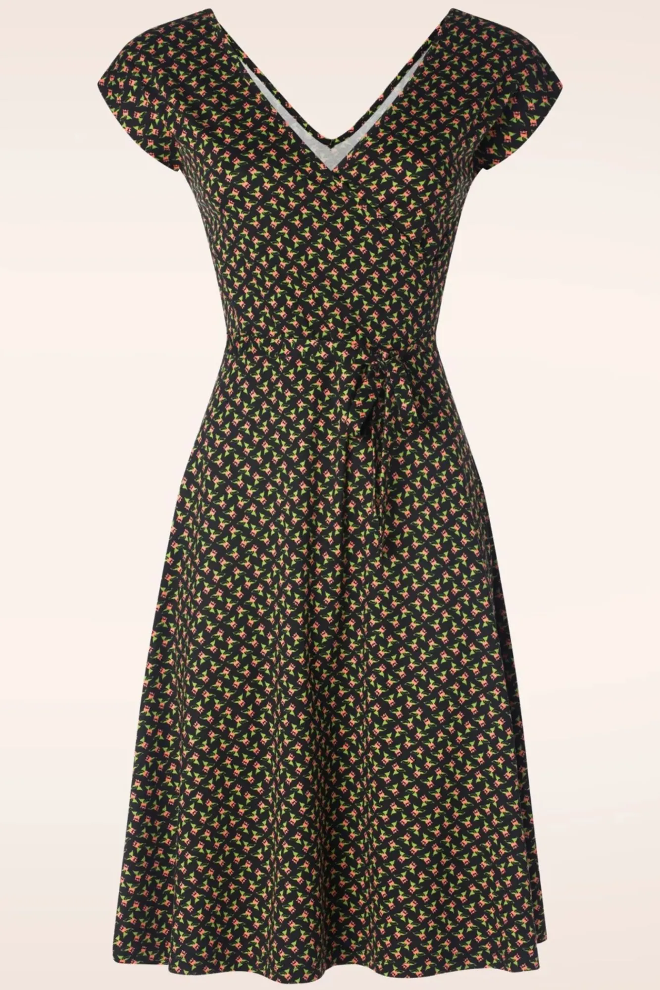 Best Mira Minerva Jurk In Zwart Vrouwen Plus Size Jurken