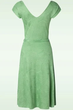 Discount Mira Pop-Up Jurk In Mineraalgroen Vrouwen Plus Size Jurken