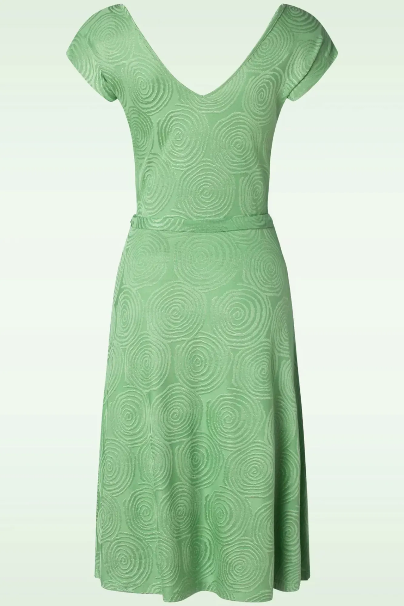 Discount Mira Pop-Up Jurk In Mineraalgroen Vrouwen Plus Size Jurken