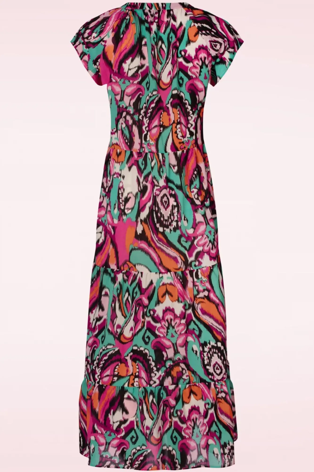 Clearance Mirna Maxi Jurk In Multi Vrouwen Maxi Jurken