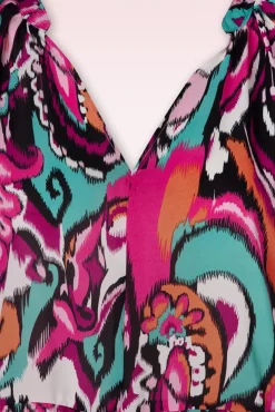 Clearance Mirna Maxi Jurk In Multi Vrouwen Maxi Jurken