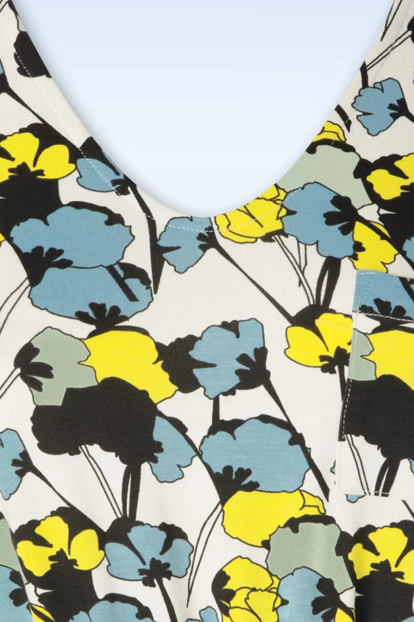 Clearance Monique Jurk In Bouquet Lemon Vrouwen Plus Size Jurken