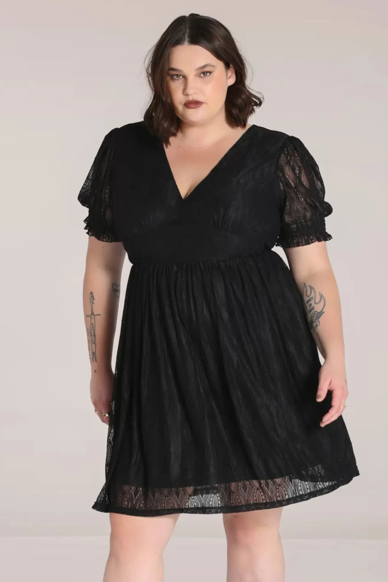 New Mortem Mini Jurk In Zwart Vrouwen Effen Jurken