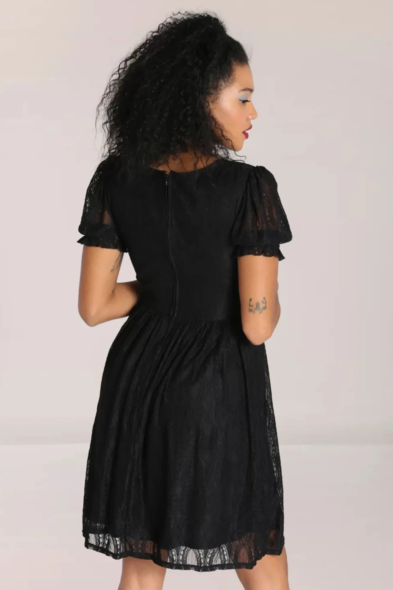 New Mortem Mini Jurk In Zwart Vrouwen Effen Jurken