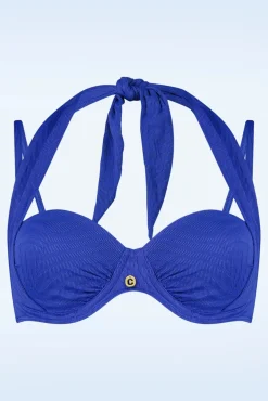 Multiway Bikinitop In Blue Waves Vrouwen Bikini's