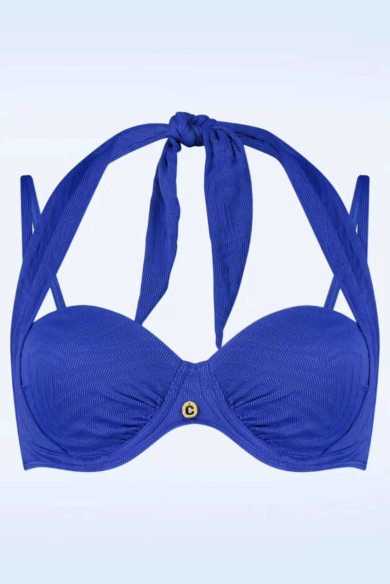 Multiway Bikinitop In Blue Waves Vrouwen Bikini's