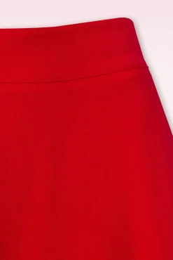 Online My Summer Staple Swing Rok In Rood Vrouwen Rokken
