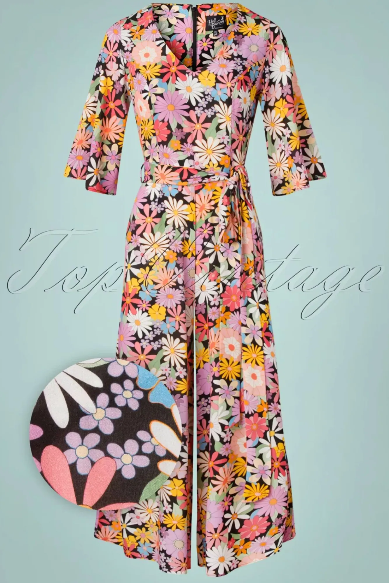 Outlet Nadine Bloemen Jumpsuit In Multi Vrouwen Playsuits & Jumpsuits