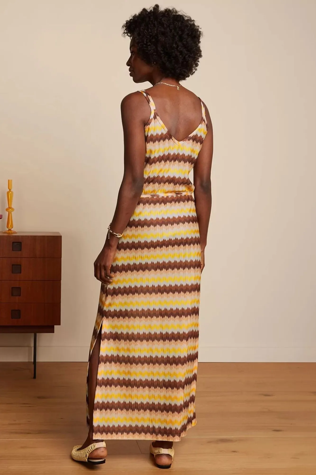 Discount Nadya Maxi Jurk Carmine In Mock Oranje Vrouwen Plus Size Jurken