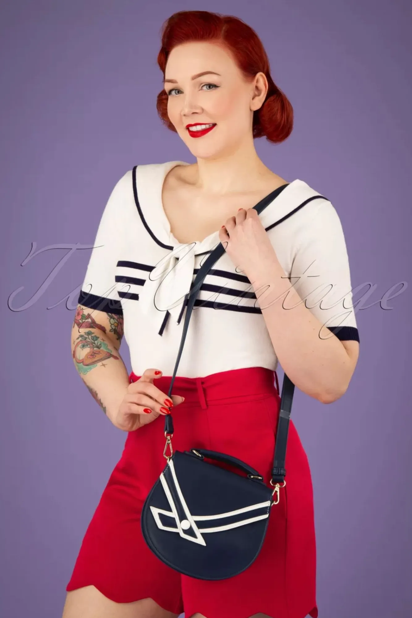 Sale Nautical Kelly Lee Handtas In Marineblauw Vrouwen Tassen