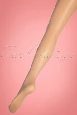 Outlet Nina Klassieke Panty In Natuurlijk Beige Vrouwen Panty's