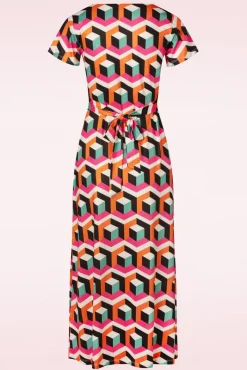 Best Nina Maxi Jurk In Multi Vrouwen Maxi Jurken
