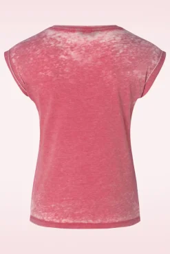 Best No Time T-Shirt In Rode Wassing Vrouwen T-Shirts