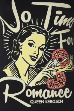 Clearance No Time T-Shirt In Zwart Vrouwen T-Shirts