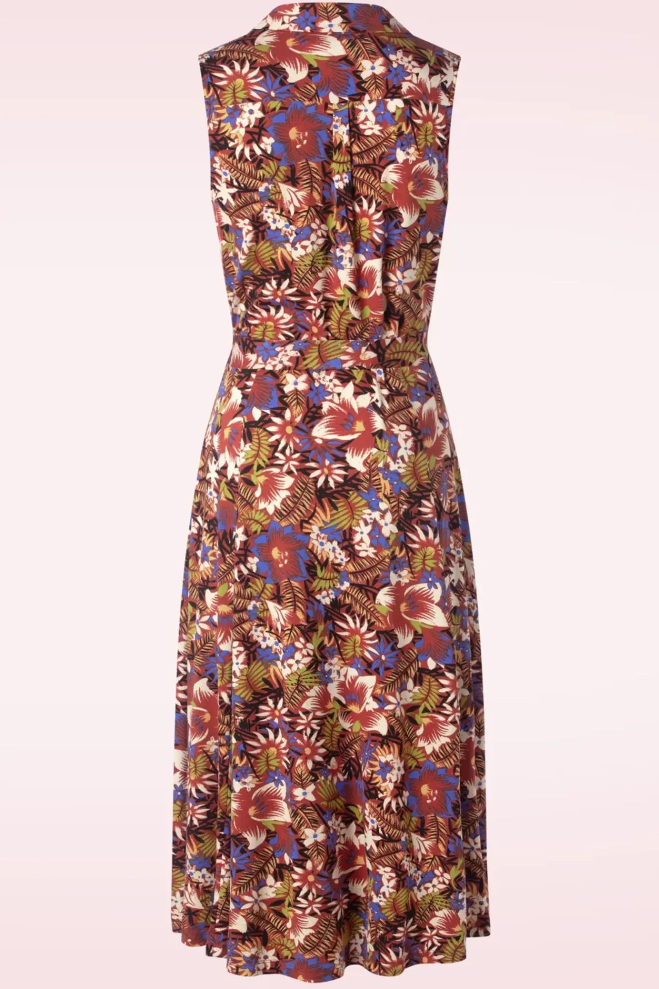 Online Nova Madeleine Jurk In Sienna Rood Vrouwen Midi Jurken