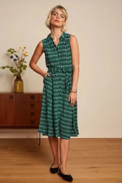 Outlet Nova Mahi Jurk In Zwart Vrouwen Plus Size Jurken