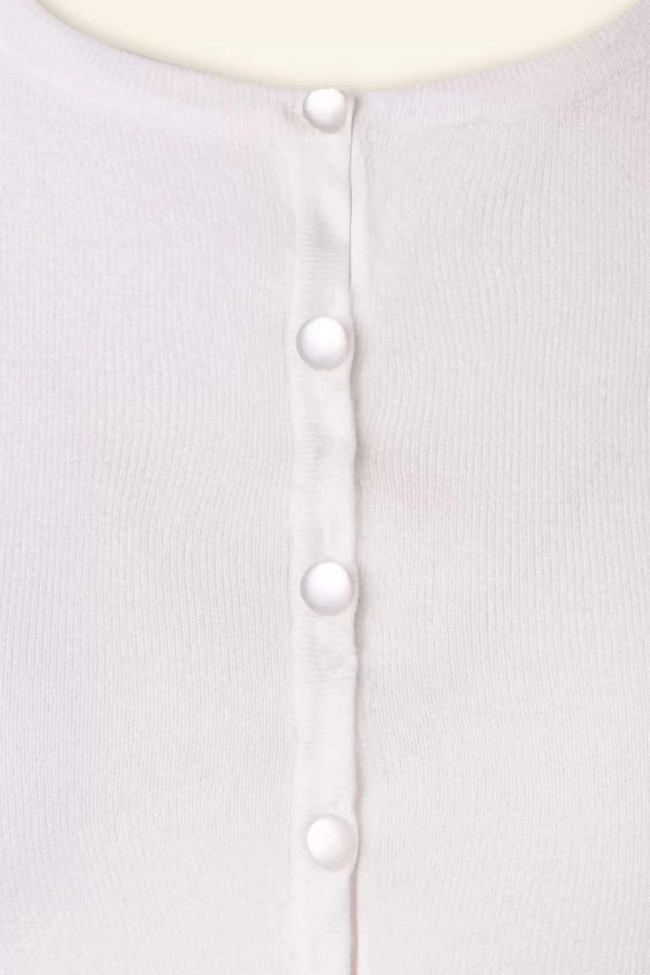 Discount Nyla Cropped Vest In Gebroken Wit Vrouwen Vestjes