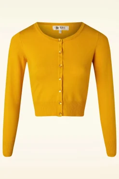 Hot Nyla Cropped Vest In Honing Vrouwen Vestjes