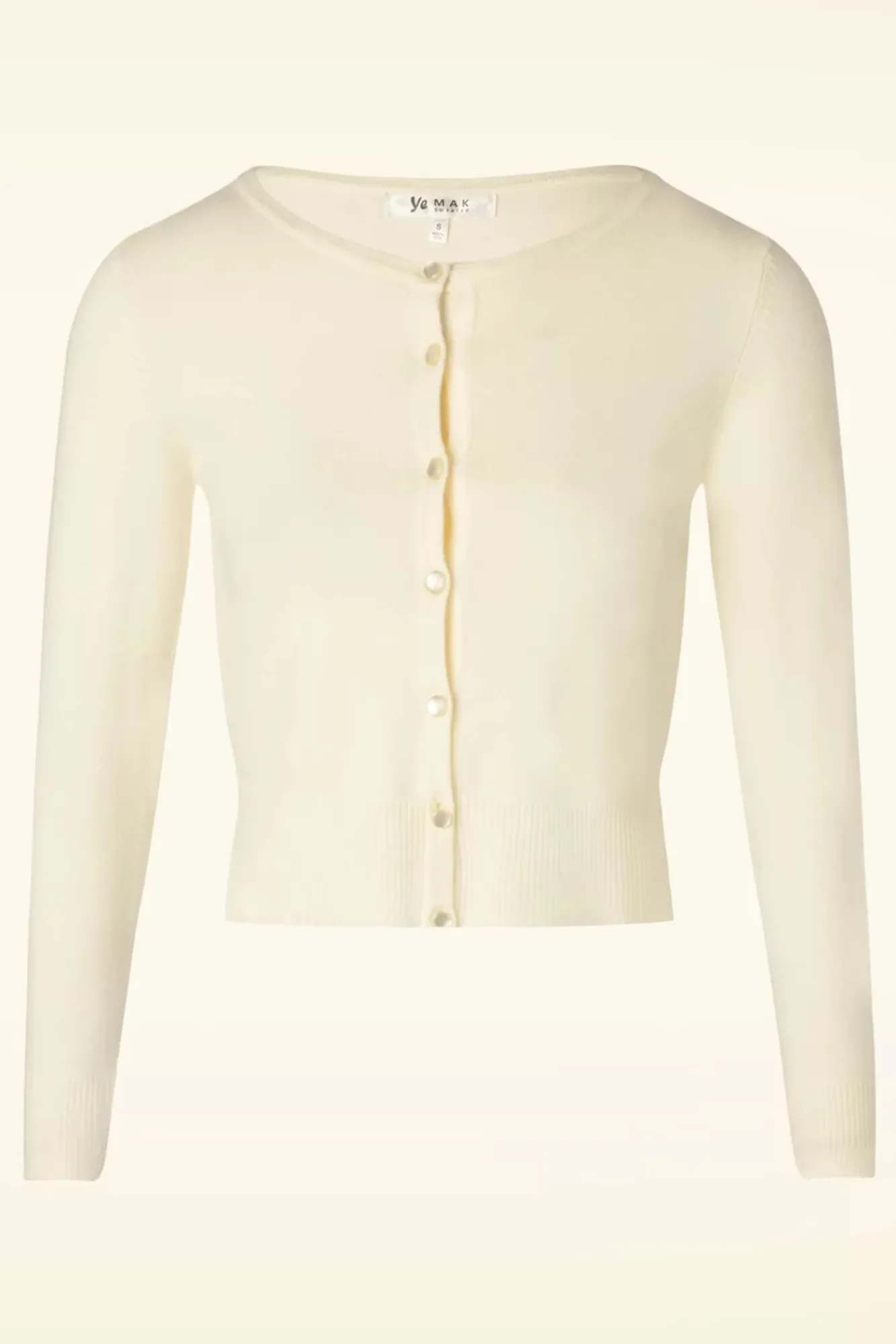 Outlet Nyla Cropped Vest In Ivoor Vrouwen Vestjes