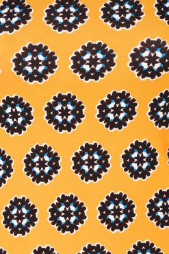 Sale Nylah Jurk In Geel Vrouwen Midi Jurken