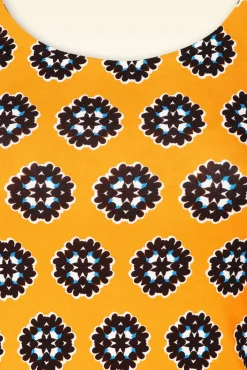 Hot Nylah Top In Geel Vrouwen Truitjes