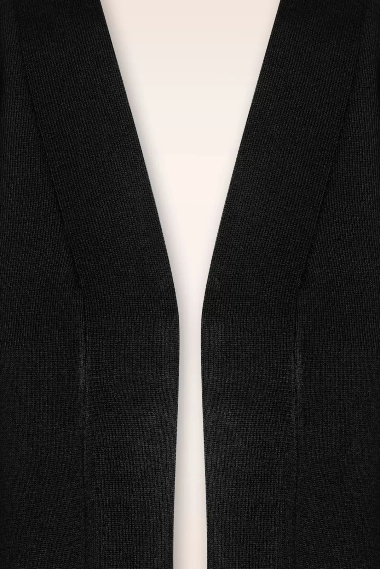 Best Oda Vest Met Open Voorkant In Zwart Vrouwen Bolero's & Capes