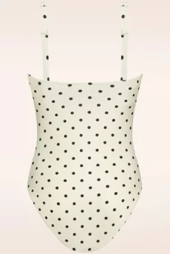 On Point Padded Badpak In Gebroken Wit Vrouwen Badpakken