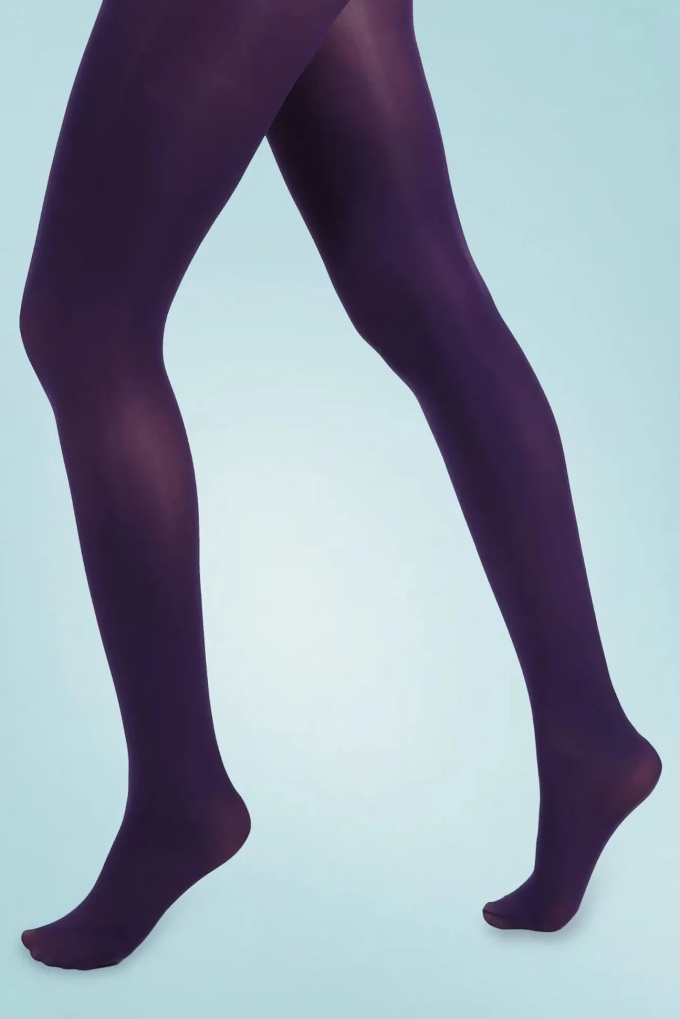 Best Ondoorzichtige Panty In Paars Vrouwen Panty's