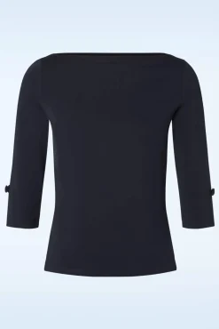 Sale Oonagh-Top In Marineblauw Vrouwen Truitjes