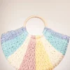 Discount Orleans Geweven Rotan Tas In Pastel Vrouwen Tassen