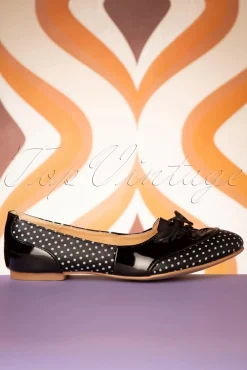 Online Oxford Isabella Ballerina's In Zwart Vrouwen Ballerina's