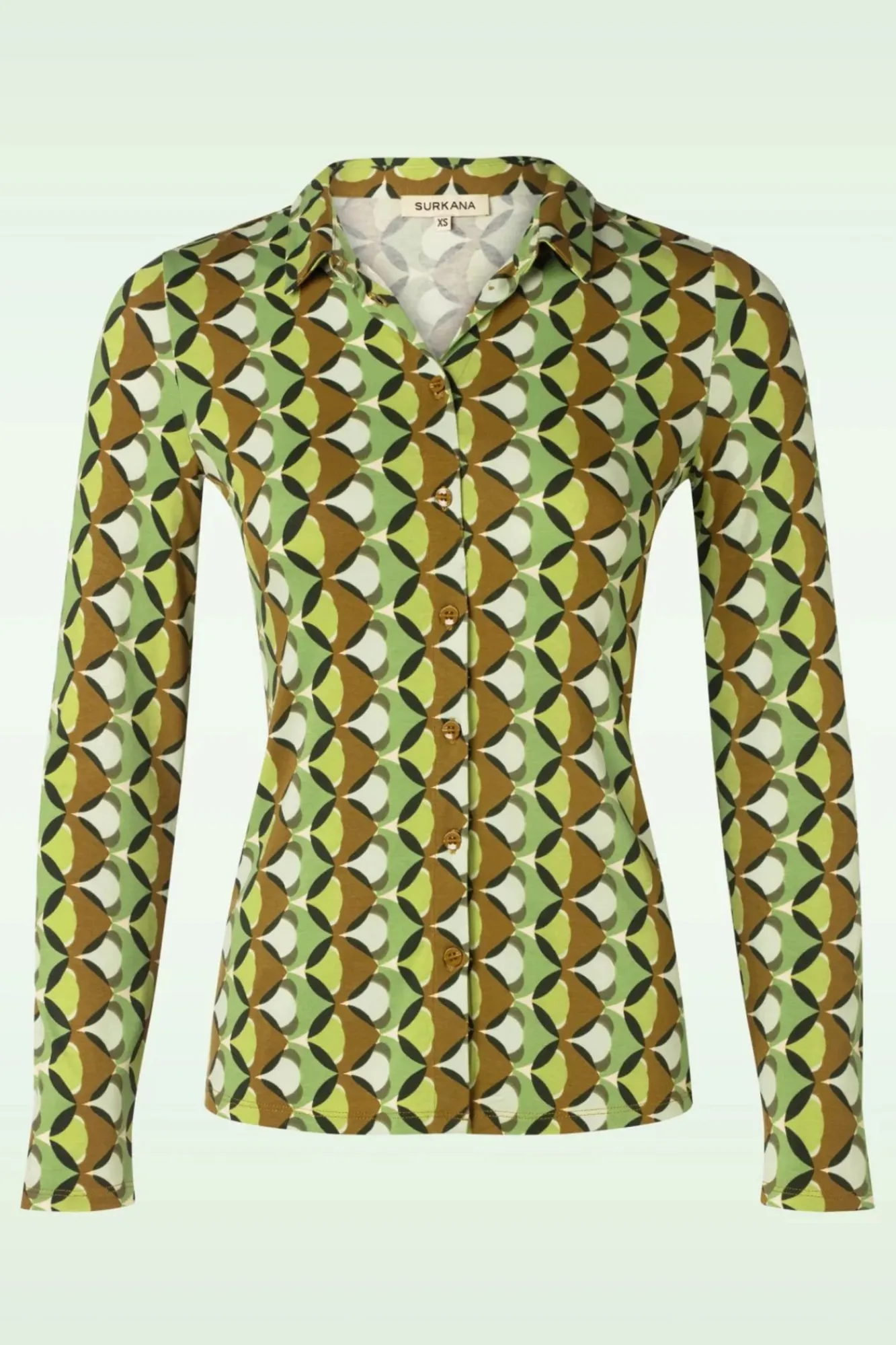 Clearance Paloma Blouse In Groen Vrouwen Blouses