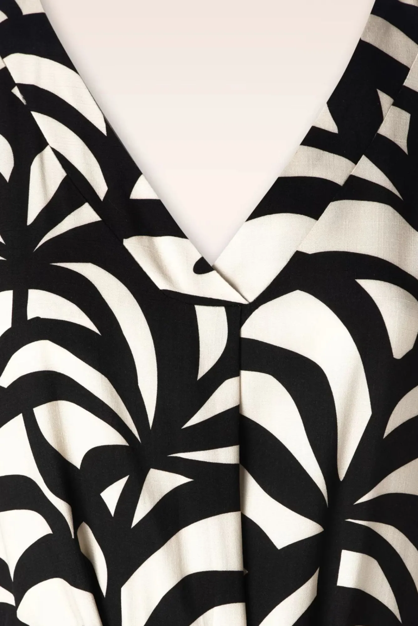 Outlet Paloma Maxi Jurk In Zwart En Zand Vrouwen Plus Size Jurken