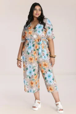 Pattaya Jumpsuit In Beige Vrouwen Playsuits & Jumpsuits