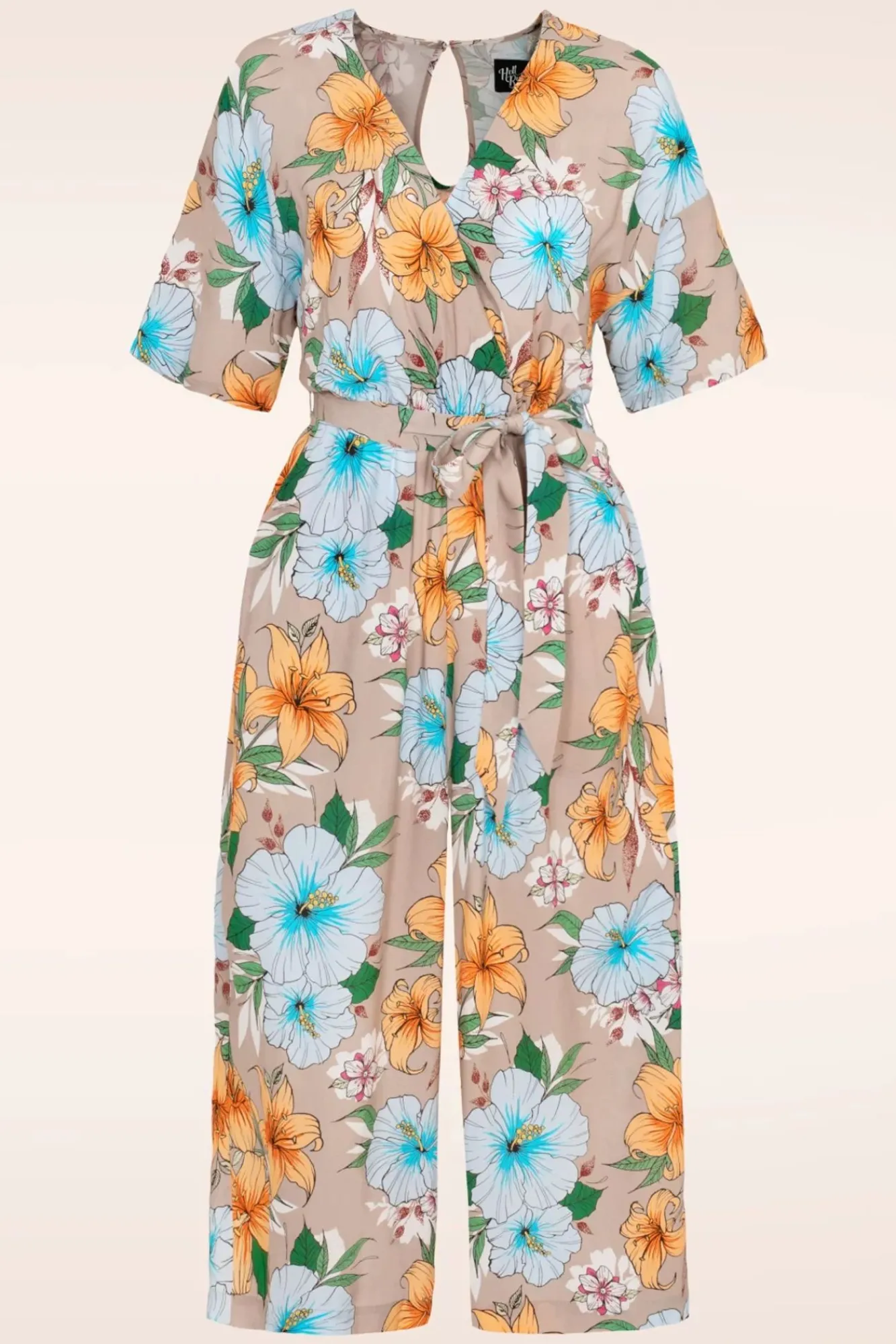 Pattaya Jumpsuit In Beige Vrouwen Playsuits & Jumpsuits