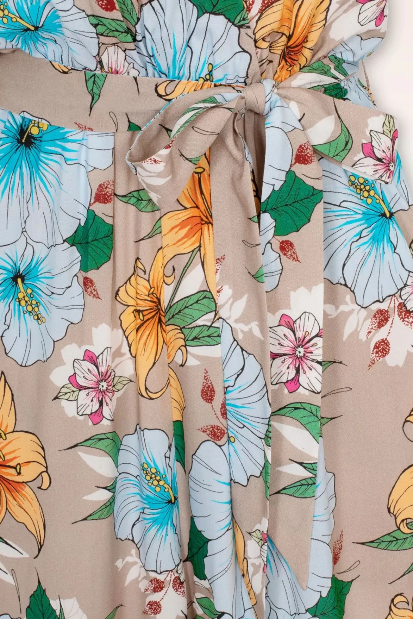 Pattaya Jumpsuit In Beige Vrouwen Playsuits & Jumpsuits