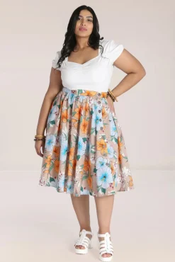 Sale Pattaya Rok In Beige Vrouwen Rokken