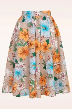 Sale Pattaya Rok In Beige Vrouwen Rokken