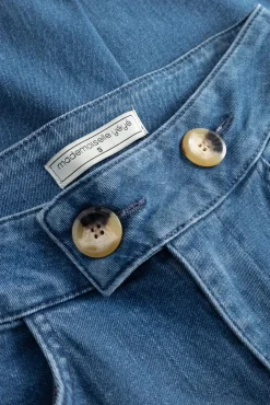 Online Perfect Playlist Broek In Middel Blauw Vrouwen Broeken