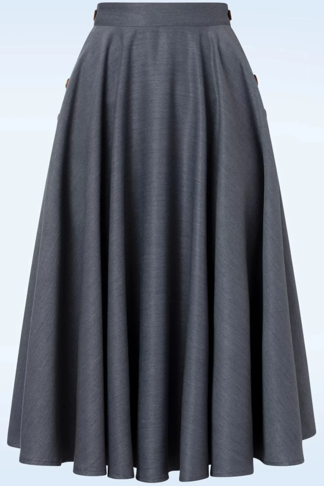 Sale Polly May Swingrok In Blauw Vrouwen Rokken