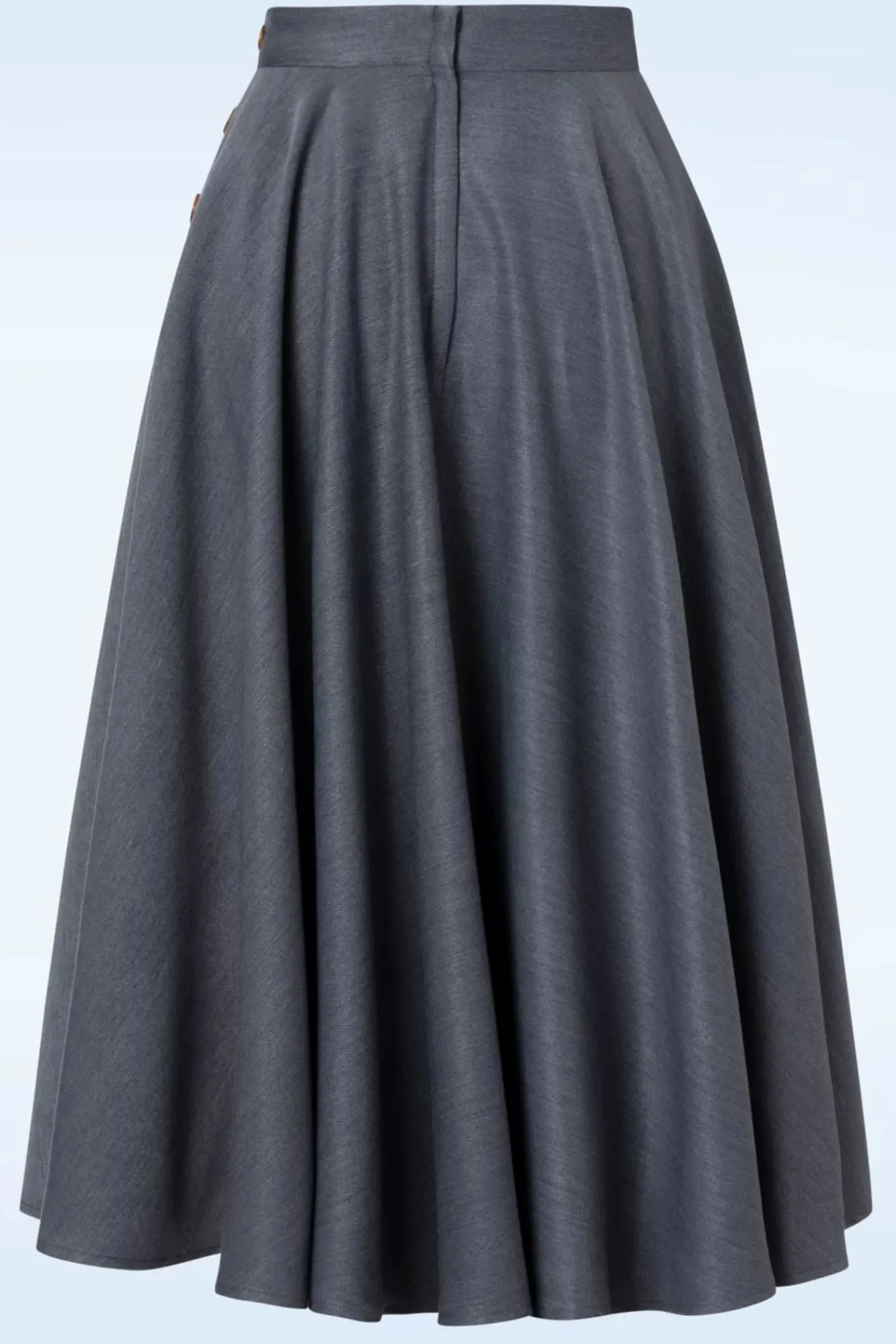 Sale Polly May Swingrok In Blauw Vrouwen Rokken