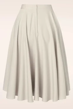 Sale Polly May Swingrok In Gebroken Wit Vrouwen Rokken