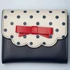 Best Poppy Polka Portemonnee In Navy En Wit Vrouwen Portemonnees