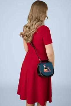 Outlet Portofino Handtas In Zwart En Blauw Vrouwen Tassen