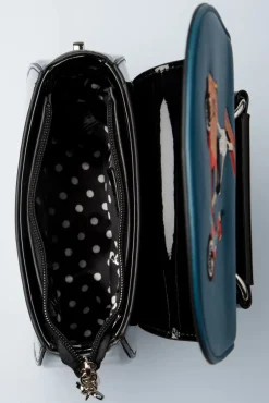 Outlet Portofino Handtas In Zwart En Blauw Vrouwen Tassen