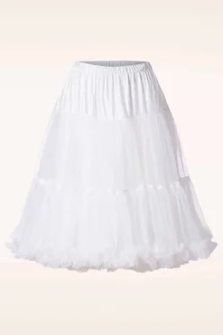 Discount Queen Size Lola Lifeforms Petticoat In Wit Vrouwen Petticoats