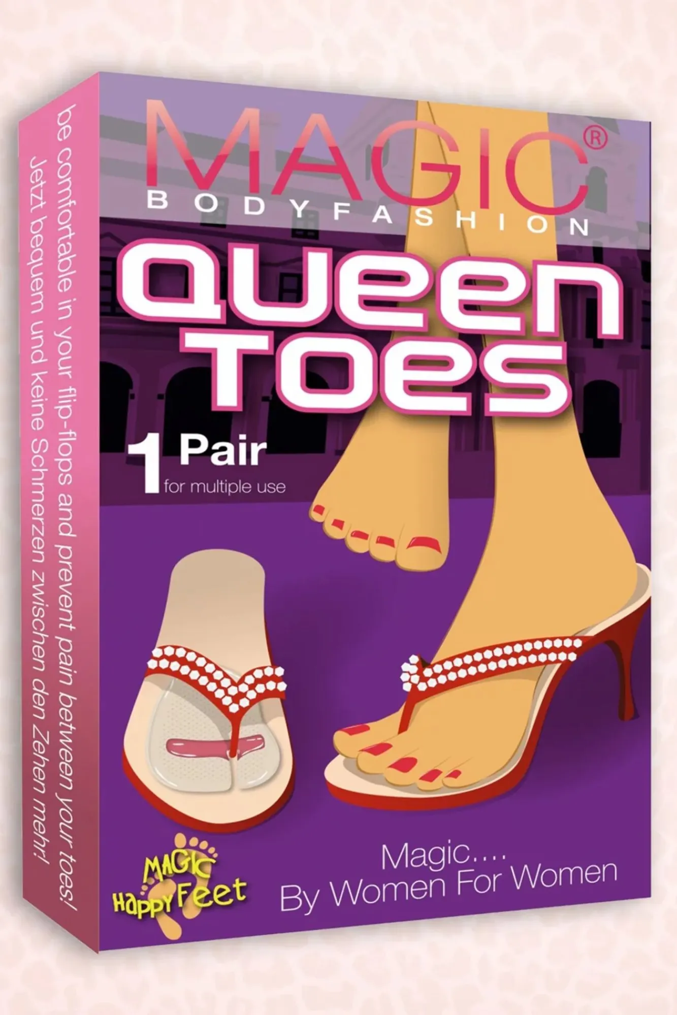Queen Toes Vrouwen Schoenaccessoires